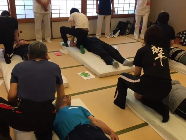 一日勉強会　実習風景